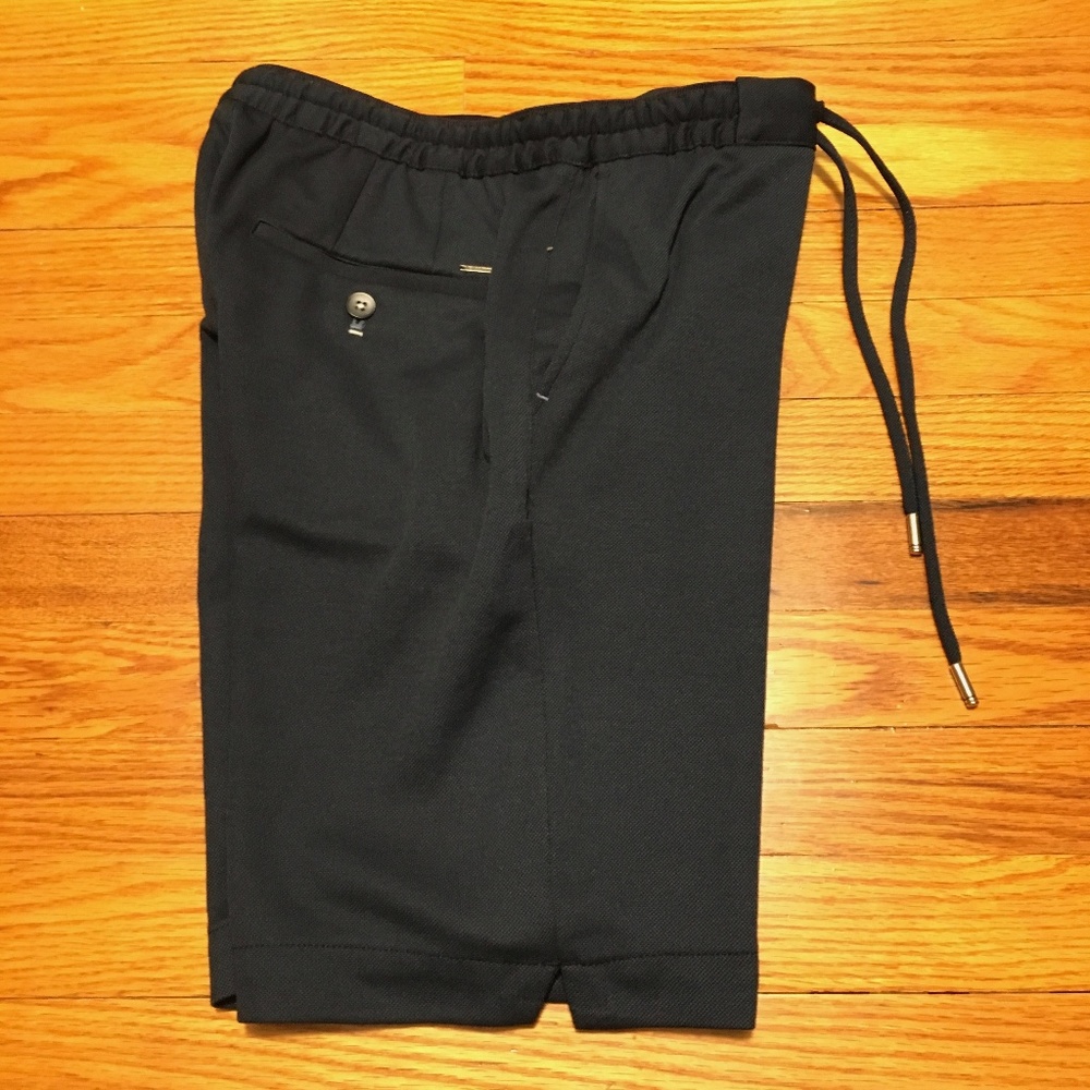 Zara Man Shorts - Woven - Navy Blue - Medium 31W